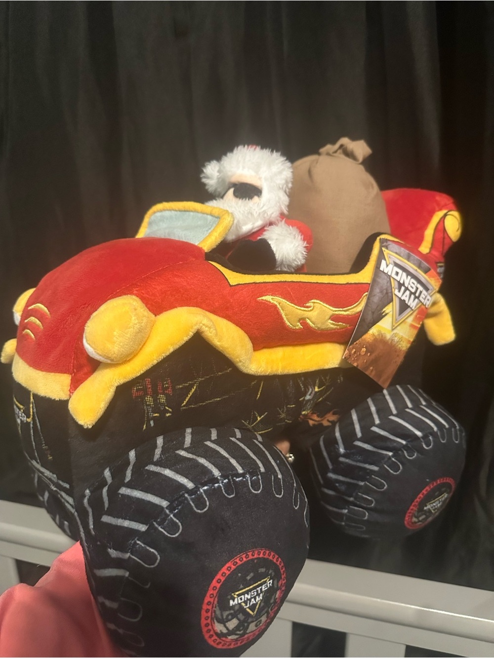 Vital Santa in Monster truck weighted